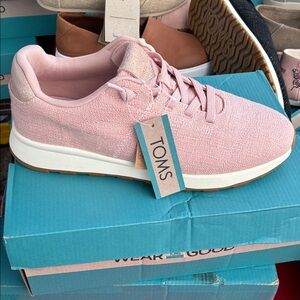 TOMS Women's Blush Pink Sneakers
